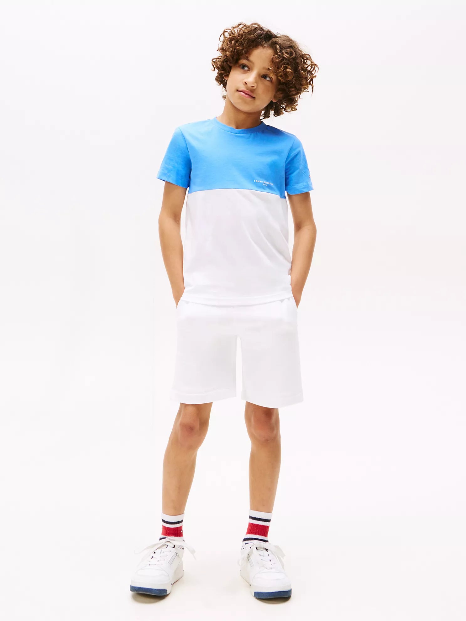 Kids' Colorblock Top and Short Set