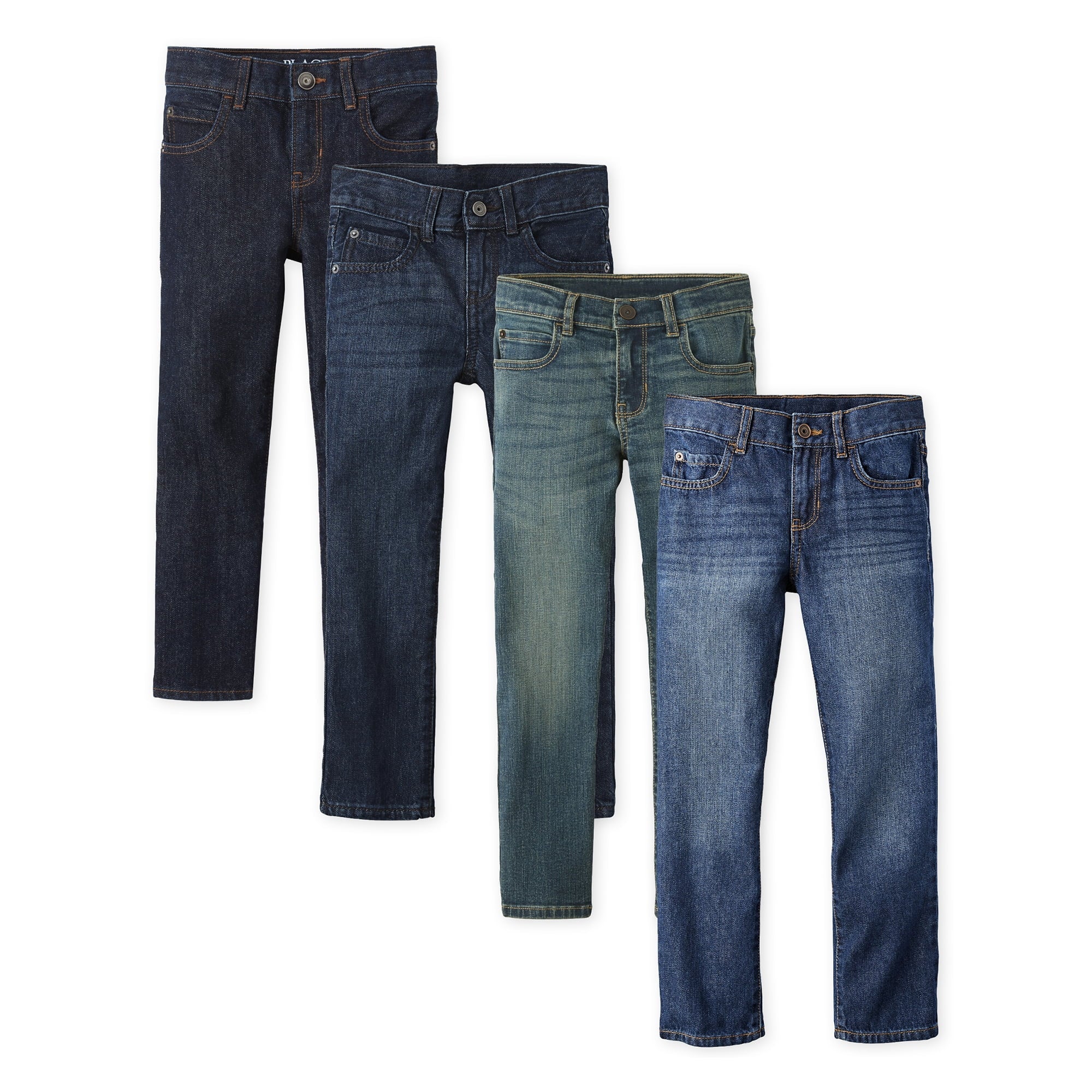The Children's Place Boys Straight Fit Denim Jeans
